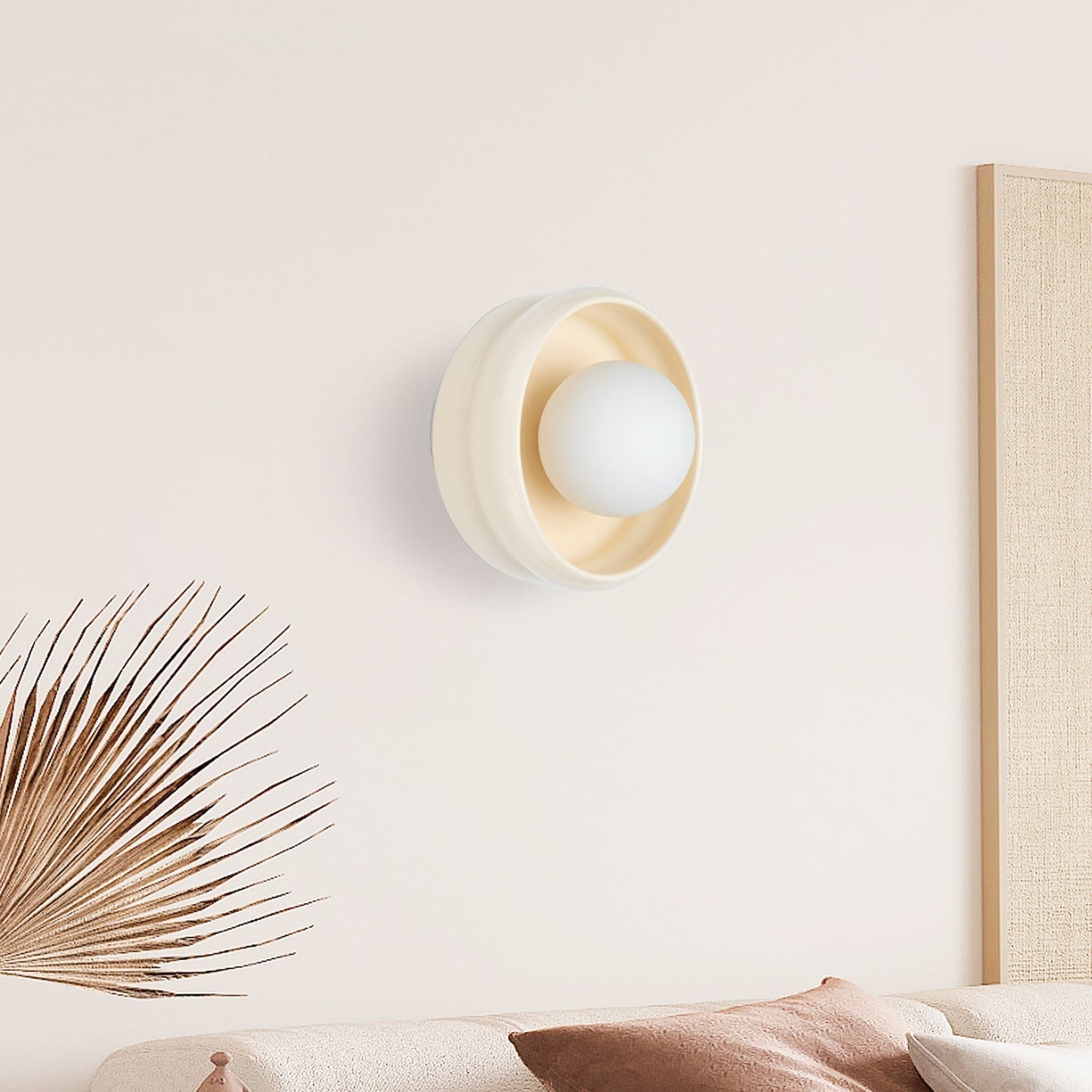 Runde Keramische Wandlampe - Circo | Karnz