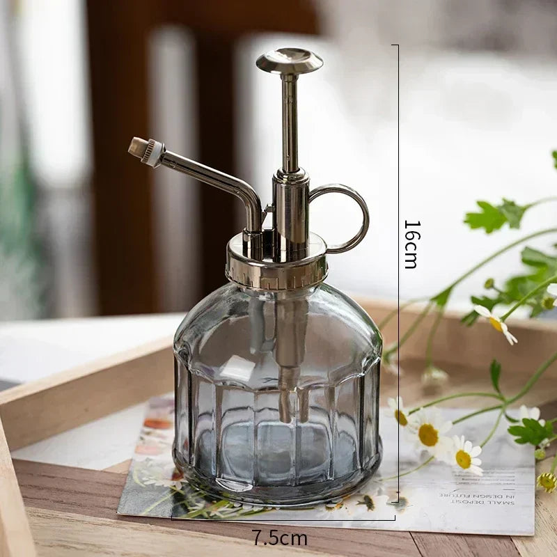 Retro Design Glas Wasser Pflanzen Sprüher | Karnz