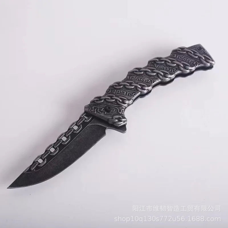 Taktisches Nigh Skull Faltbares Taschenmesser | Karnz