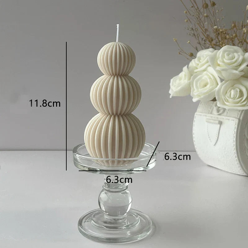 Karnz | Kreative Geometrische Duftkerze Golfball Design Dekoration