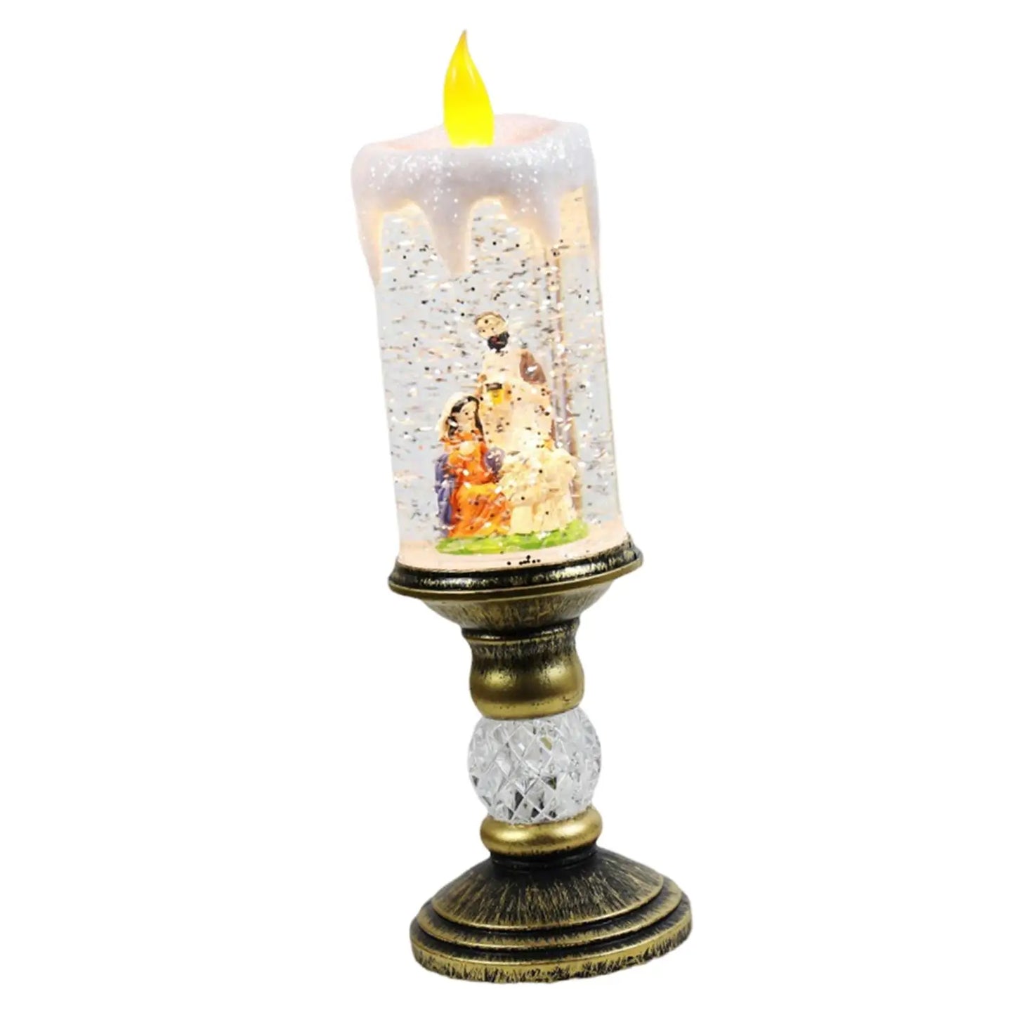 Crystal Echo Weihnachtswasserkerze | Karnz
