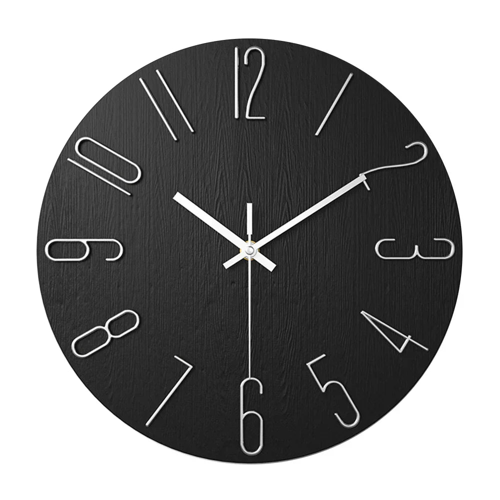 Stylische Designer-Wanduhr für elegante Innenräume