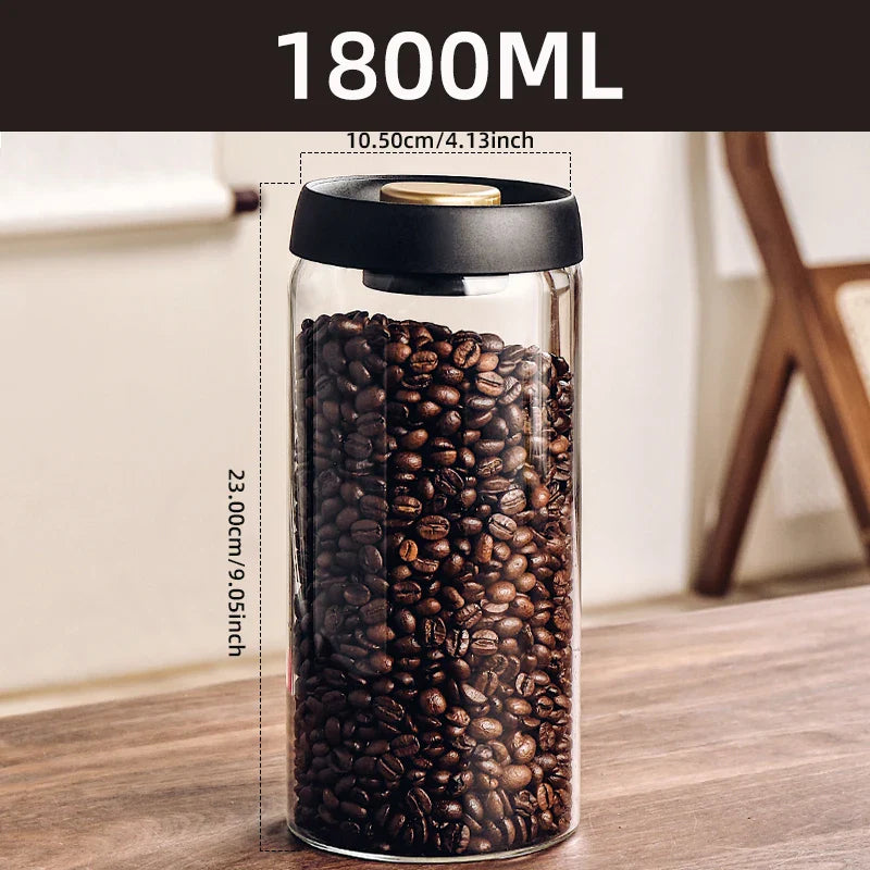 Vakuum Vorratsglas aus Borosilikatglas | Karnz