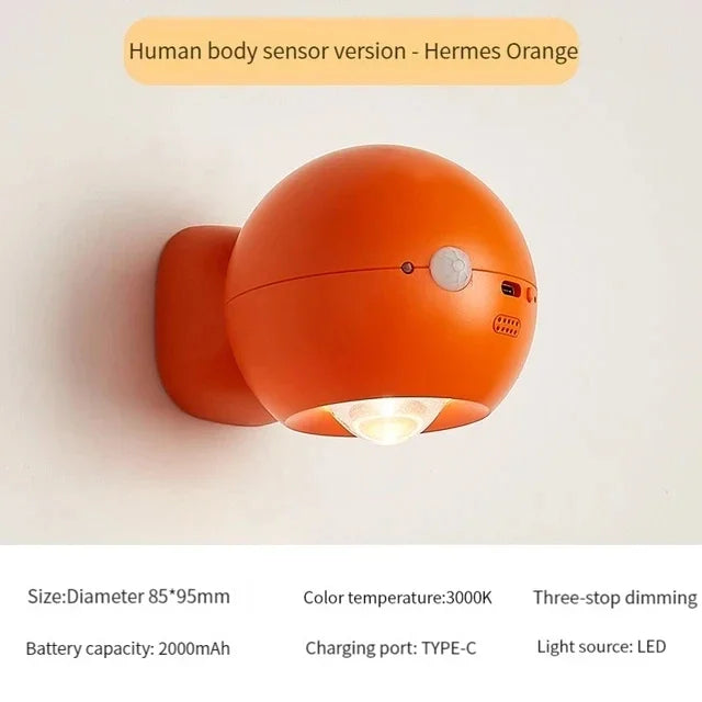 Rotierende Mini-Magnetische Wiederaufladbare Karnze Wandlampe | Karnz