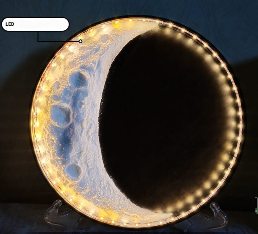 DIY Floating Moon Night Lamp | Karnz