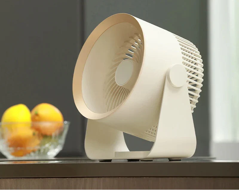 Luna Wand- und Tischventilator – Drahtloser, flüsterleiser USB-C-Ventilator mit 3 Geschwindigkeiten | Karnz