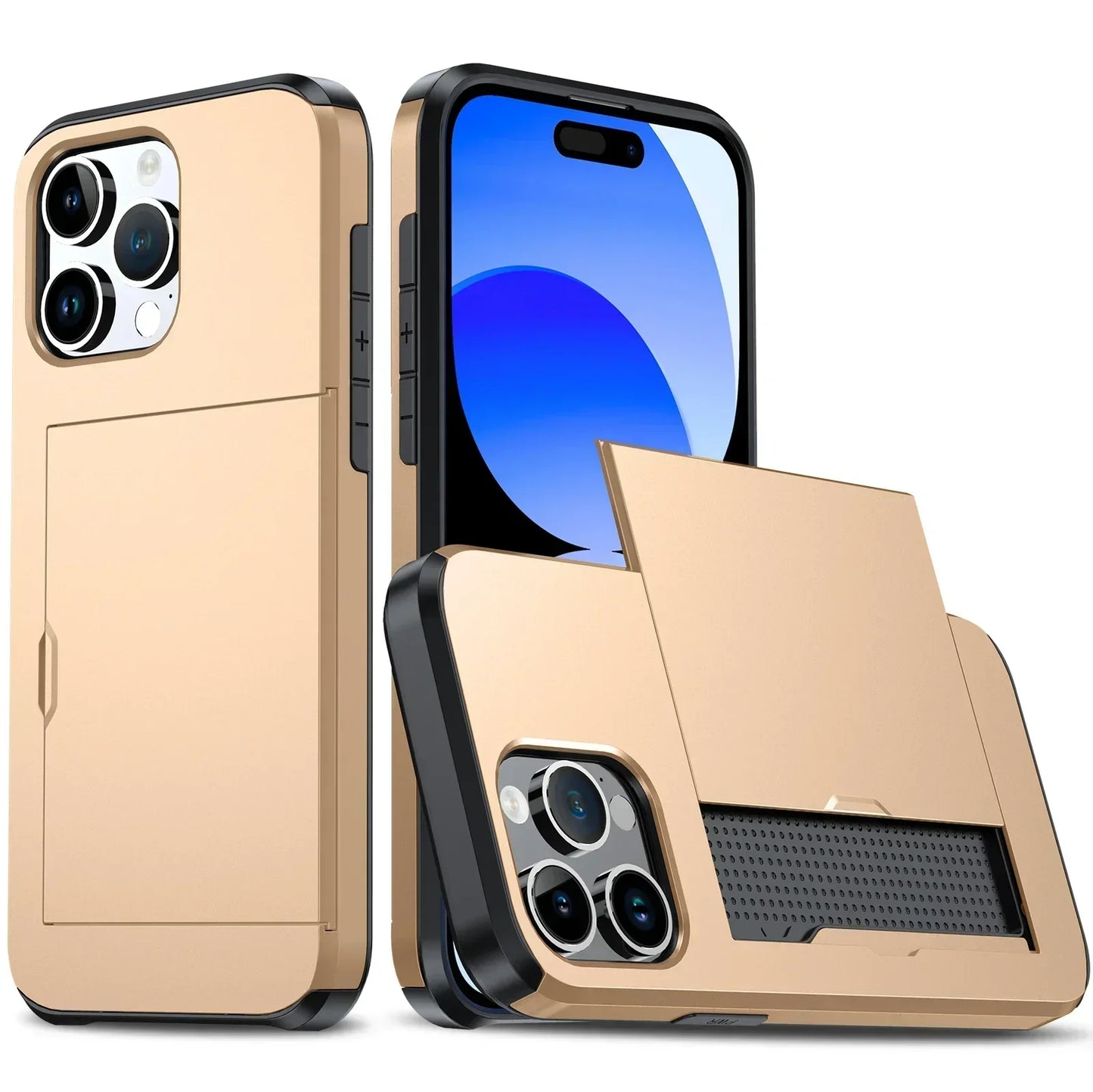 Sandsberg | iPhone-Hülle mit Kartenhalter | Schlankes Schutz- und Wallet-Design