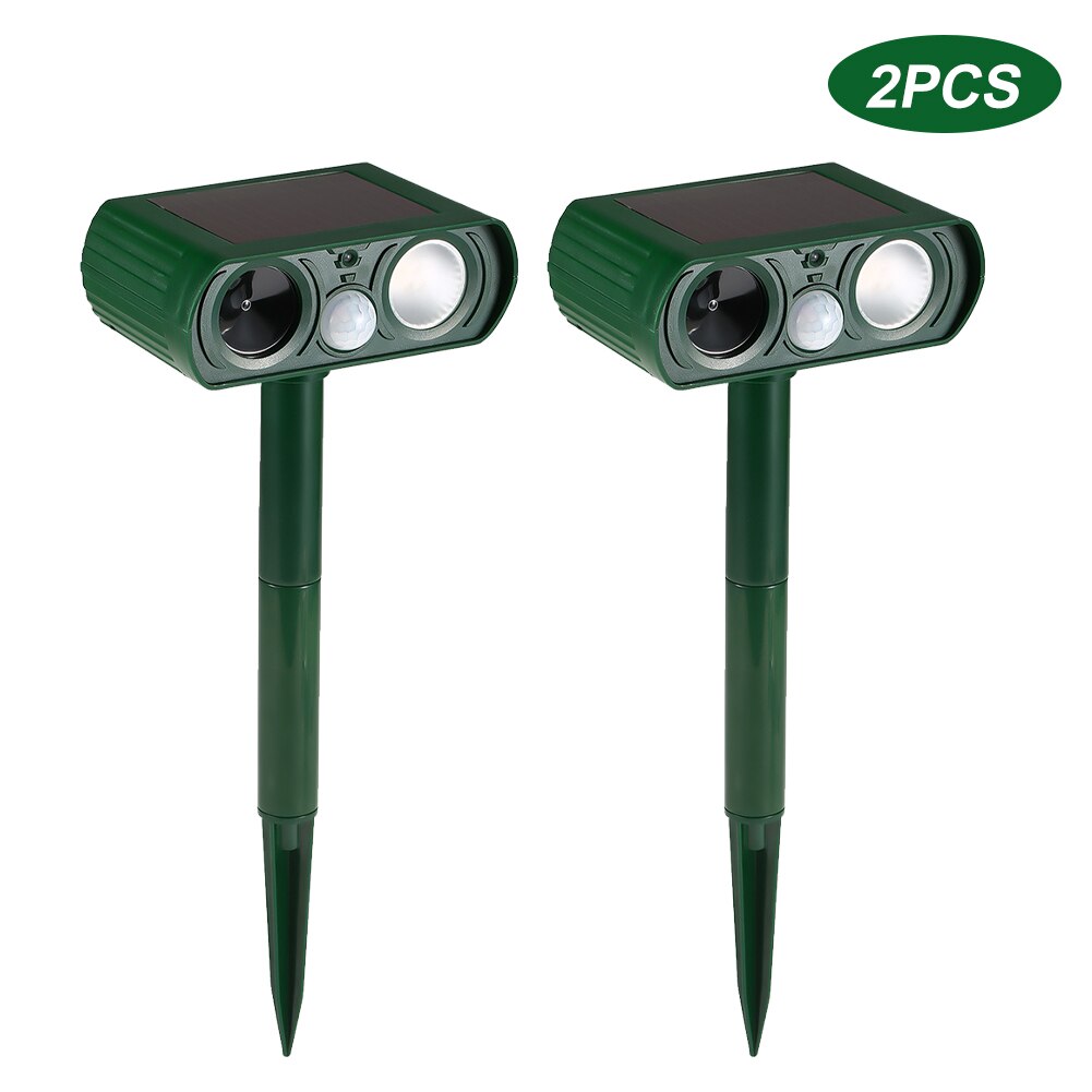 Solar Powered Ultrasonic Animal Repeller | Karnz