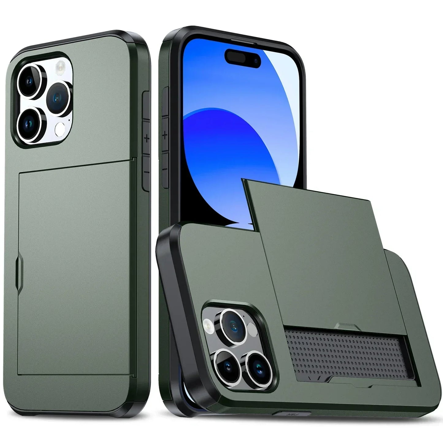 Sandsberg | iPhone-Hülle mit Kartenhalter | Schlankes Schutz- und Wallet-Design