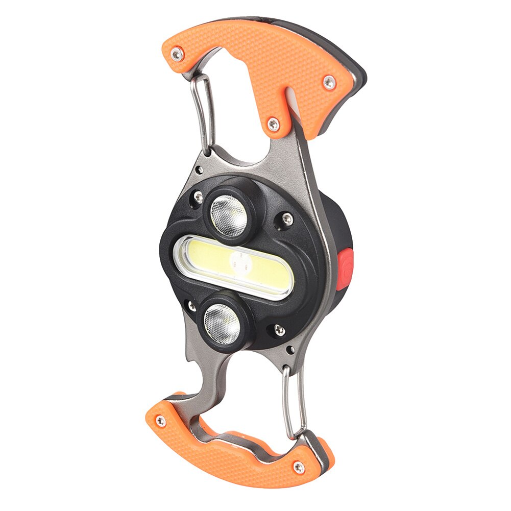7in1 Taschenlampe Survival Camping Schlüsselanhänger | Karnz