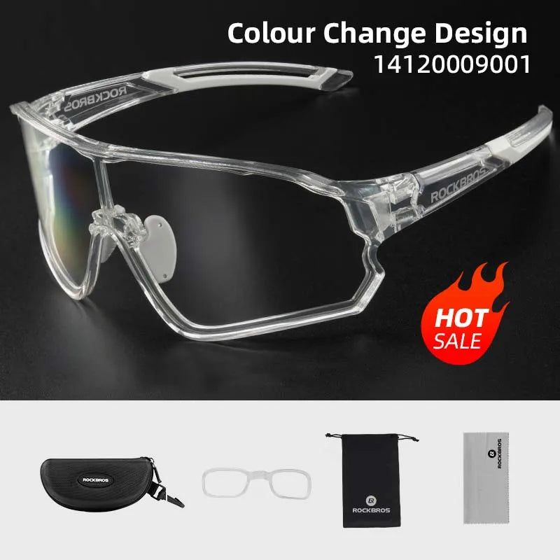 Fahrradbrille mit photochromen Gläsern | Karnz