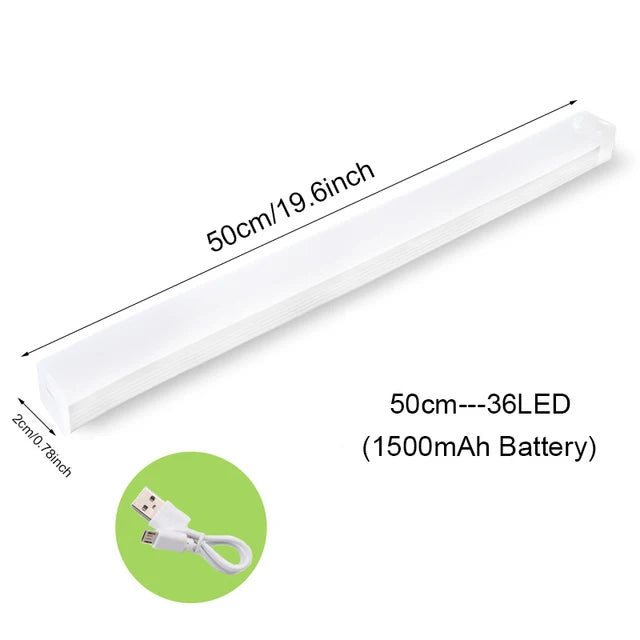 USB-wiederaufladbare Bewegungsmelderlampe