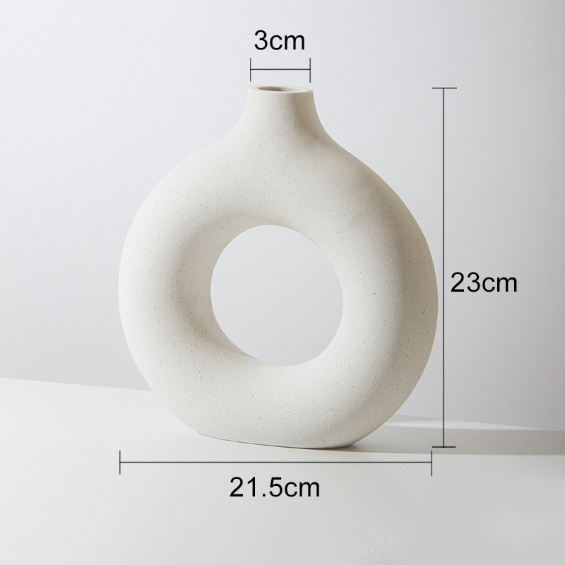 Minimalistische Keramikvase | Karnz