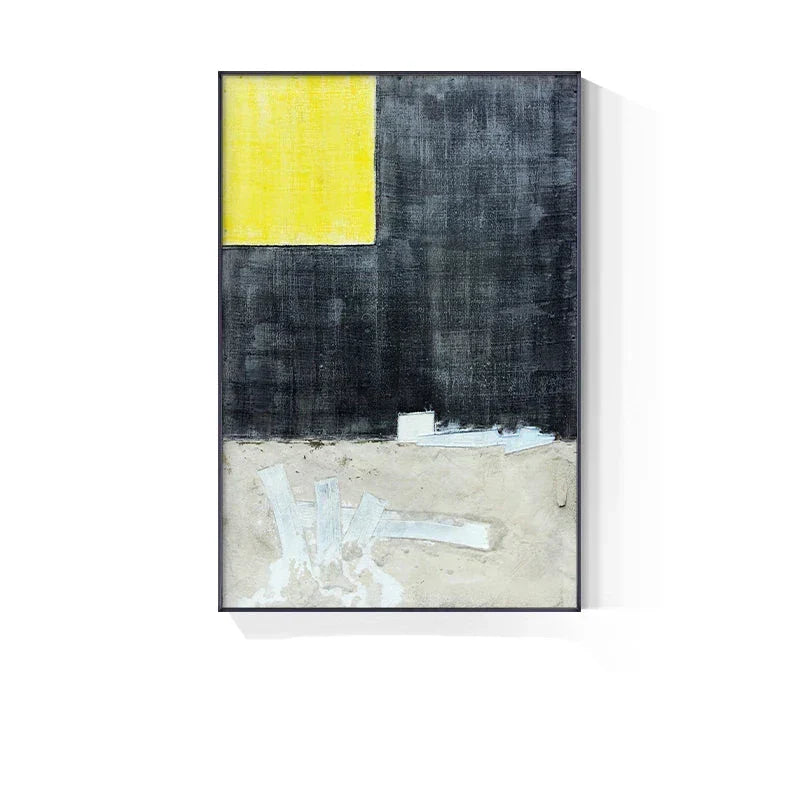 Blau-Grau Industrie Abstrakte Wandkunst Feine Kunstleinwanddrucke Moderne Kunst Für Zeitgenössisches Wohnzimmer Esszimmer Home Office Foyer Kunst Dekor