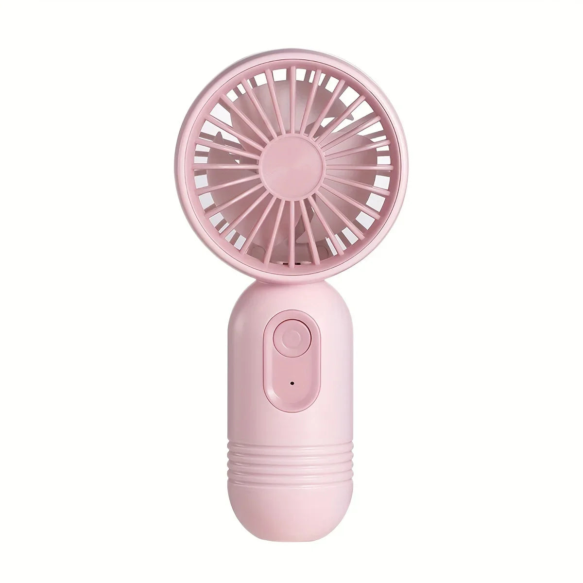 Mini Handheld USB Ventilator – 3-Geschwindigkeitsstarker Wind Tragbarer Tischventilator, Wiederaufladbar für Studenten, Büro, Outdoor, Reisen und Camping | Karnz