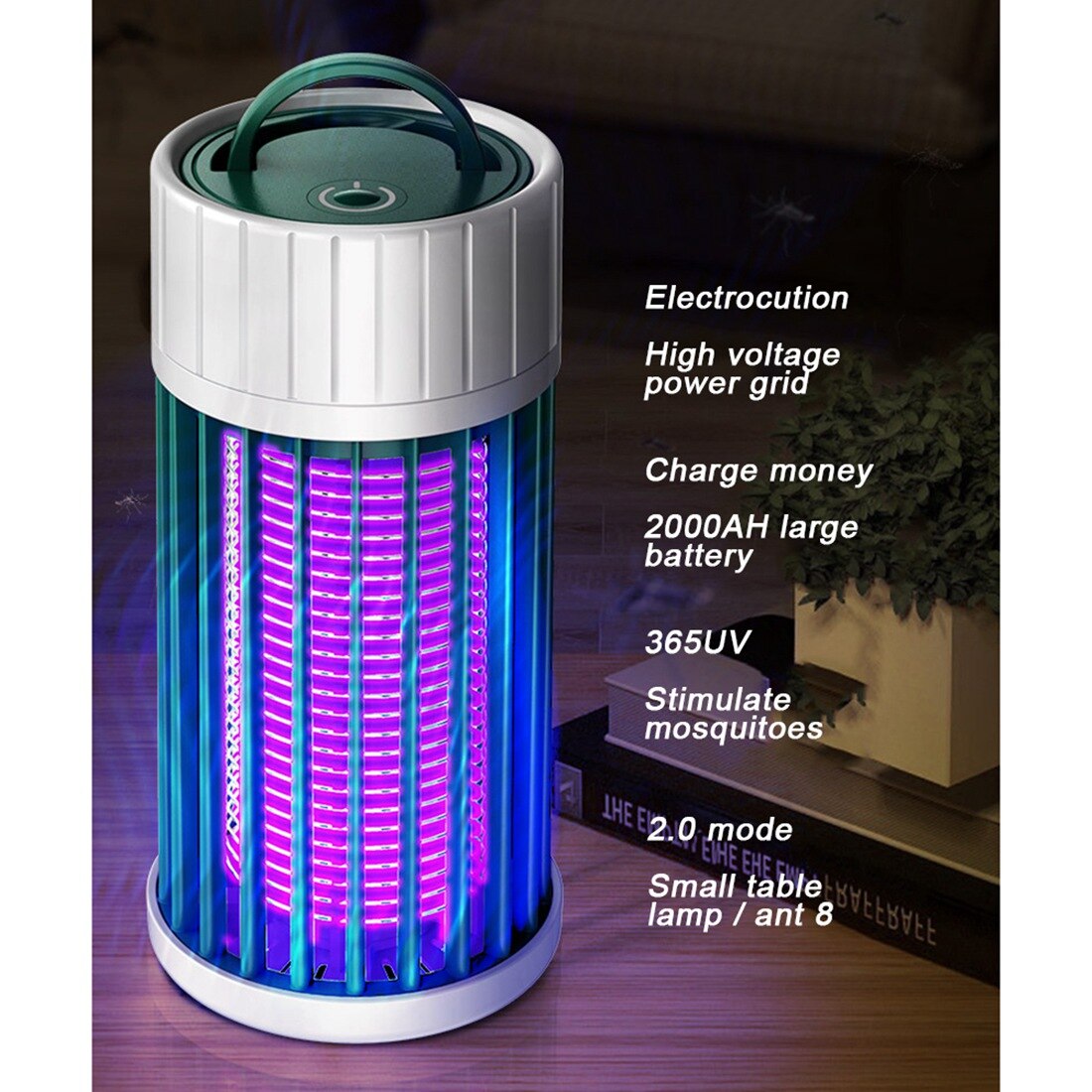 Wiederaufladbare Insektenfalle Camping Solar Lampe | Karnz