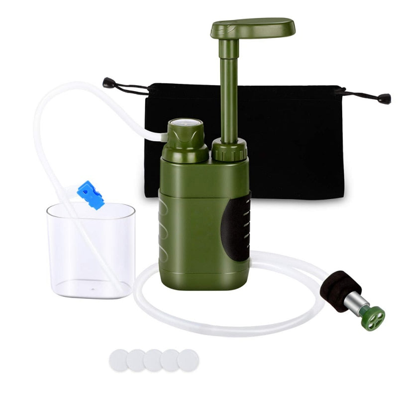 Outdoor Wasserfilter Camping Überlebenswerkzeug | Karnz