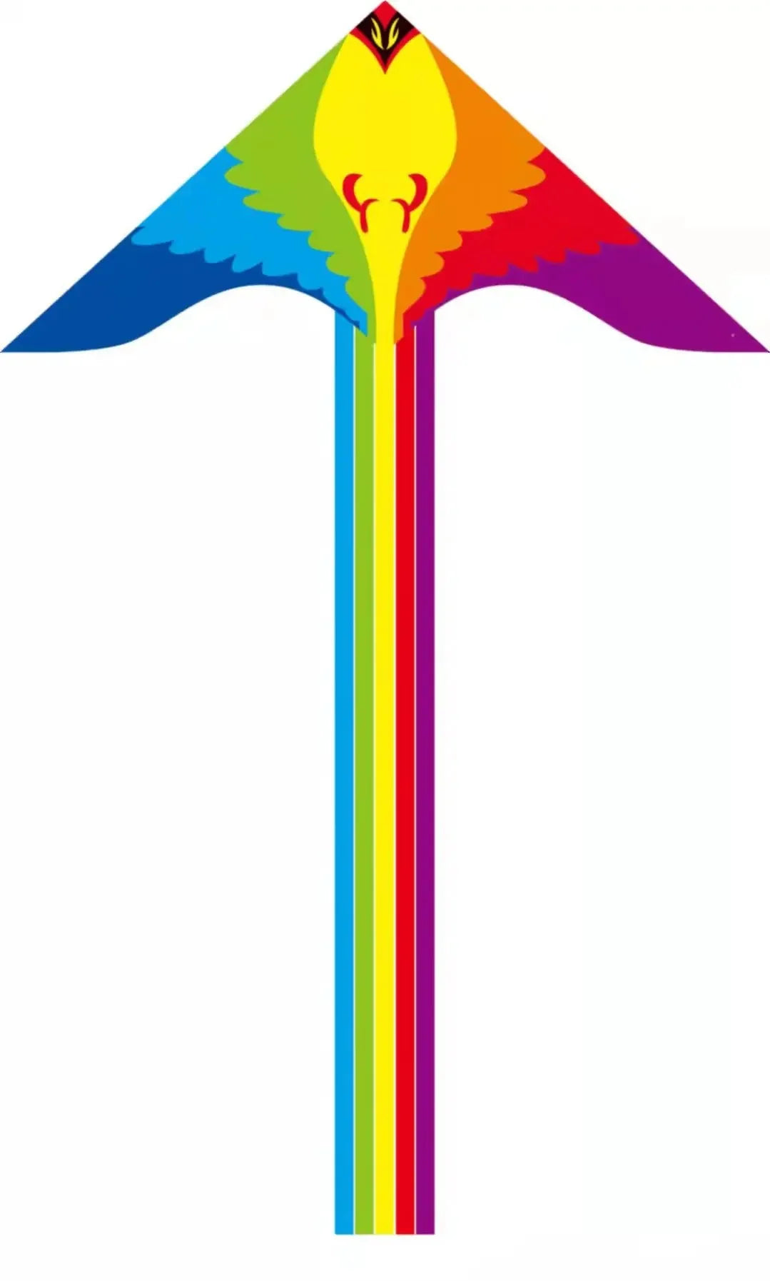 Karnz | Bunter Langschwanz Outdoor Regenbogen Drache