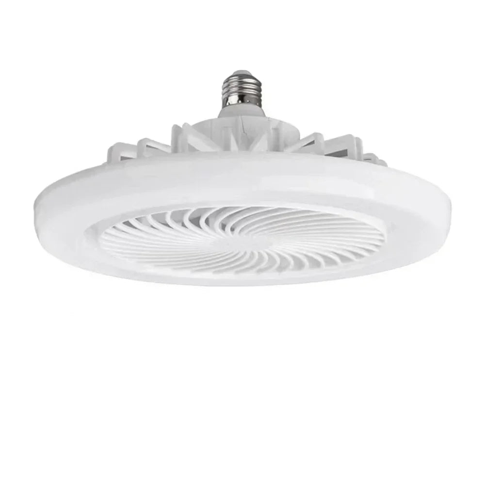 Upgrade Ihr Wohnraum mit dem Smart Remote Control Deckenventilator - LED-Beleuchtung und E27 Converter Basis inklusive für ultimativen Komfort | Karnz
