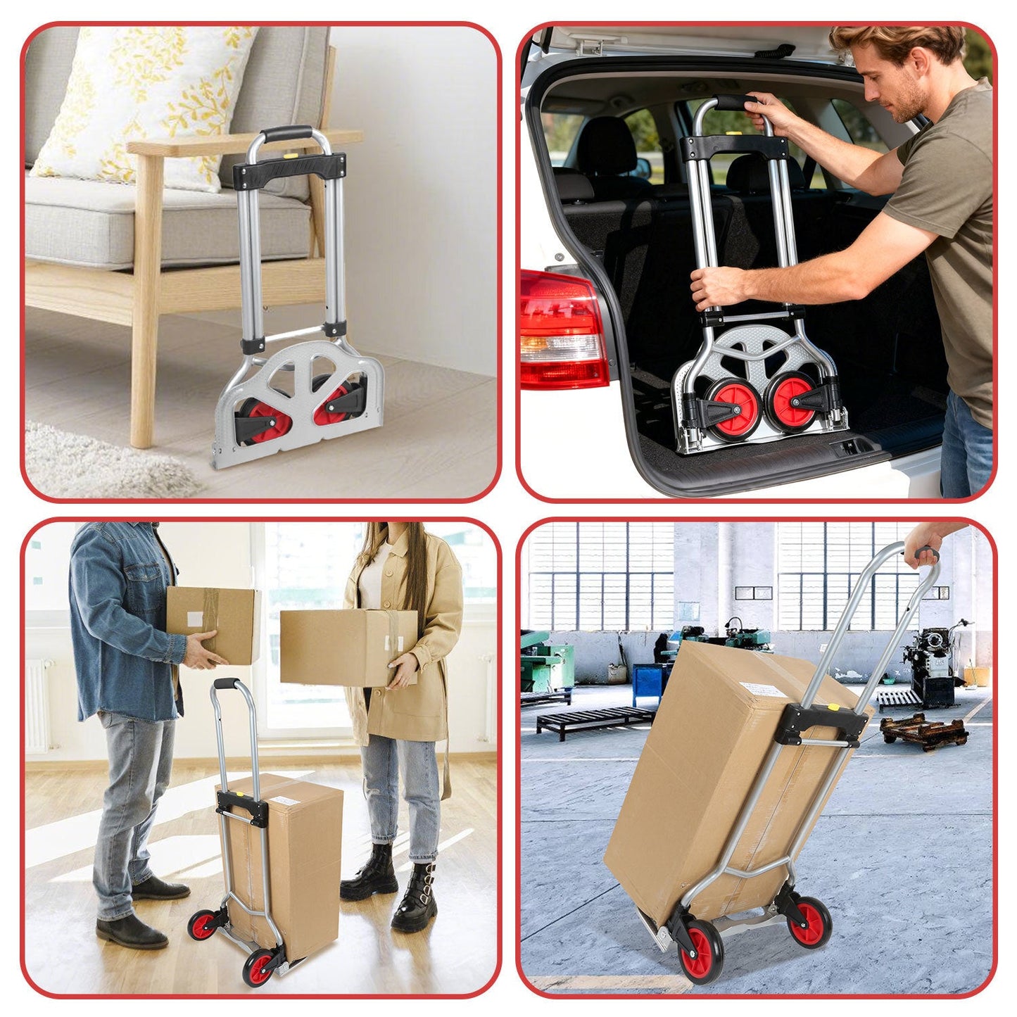 Sackkarre Transportkarre klappbar 60 kg Tragkraft | Karnz