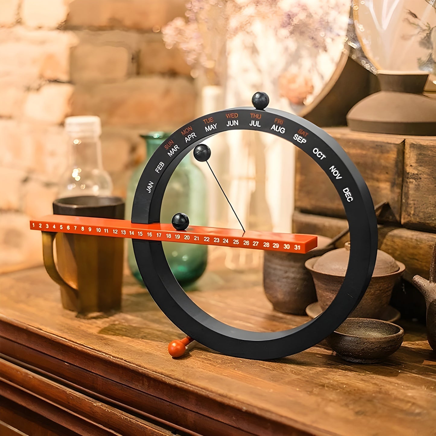 Magnetische Kugeluhr – Kreative und dekorative TaKarnze-Uhr mit sanftem Design