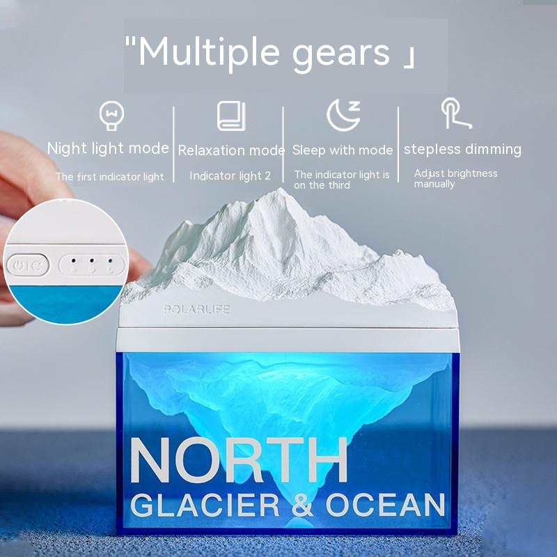 Iceberg Aromatherapie Karnzuetooth Lautsprecher Nachtlampe | Karnz