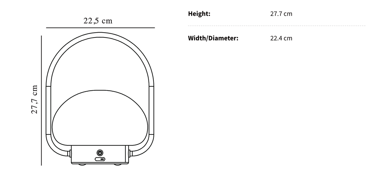 Orinthia Wireless Tae Lampe