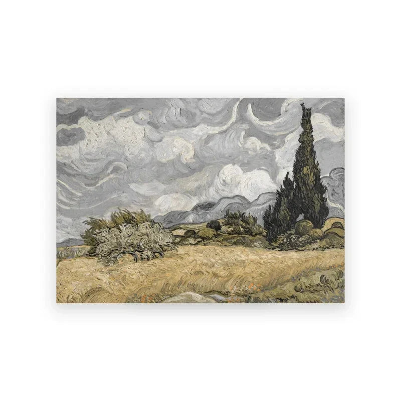 Klassische Vintage Sommer Landschaften Fine Art Leinwanddrucke Galerie Wandkunst Bilder für Wohnzimmer Esszimmer Schlafzimmer Wohnkultur | Karnz