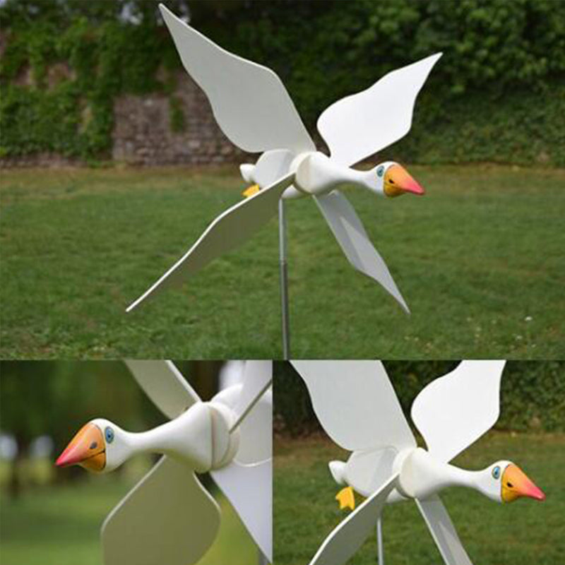 Möwen-Windmühle Gartendekoration