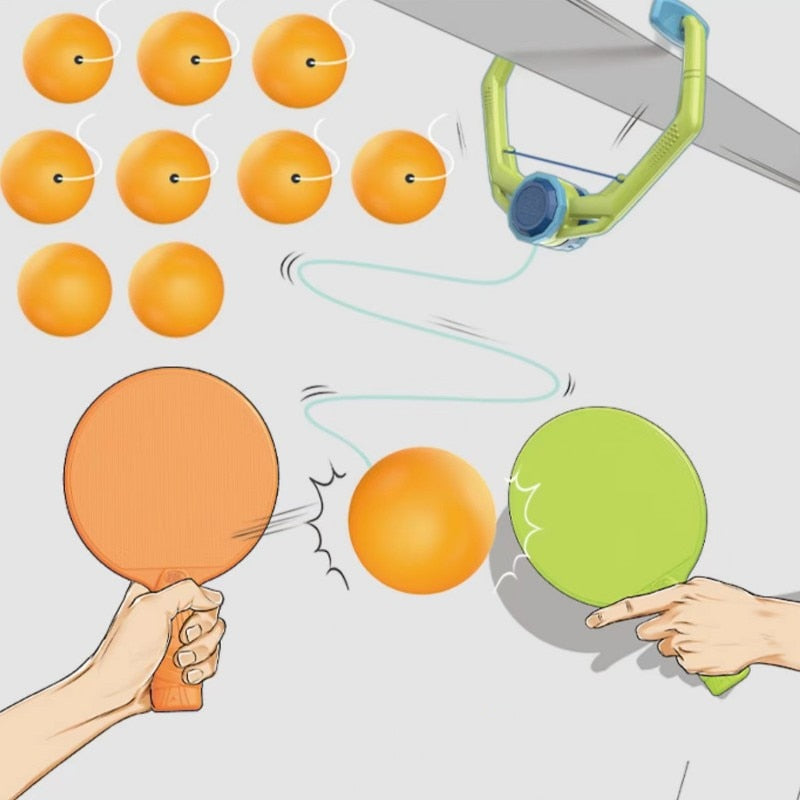 Wandhängende TaKarnze Tennis Trainer | Karnz
