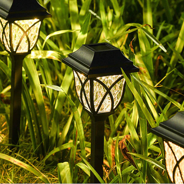 Solar Gartenbeleuchtung mit natürlichem Zauber - LunaGlow | Karnz
