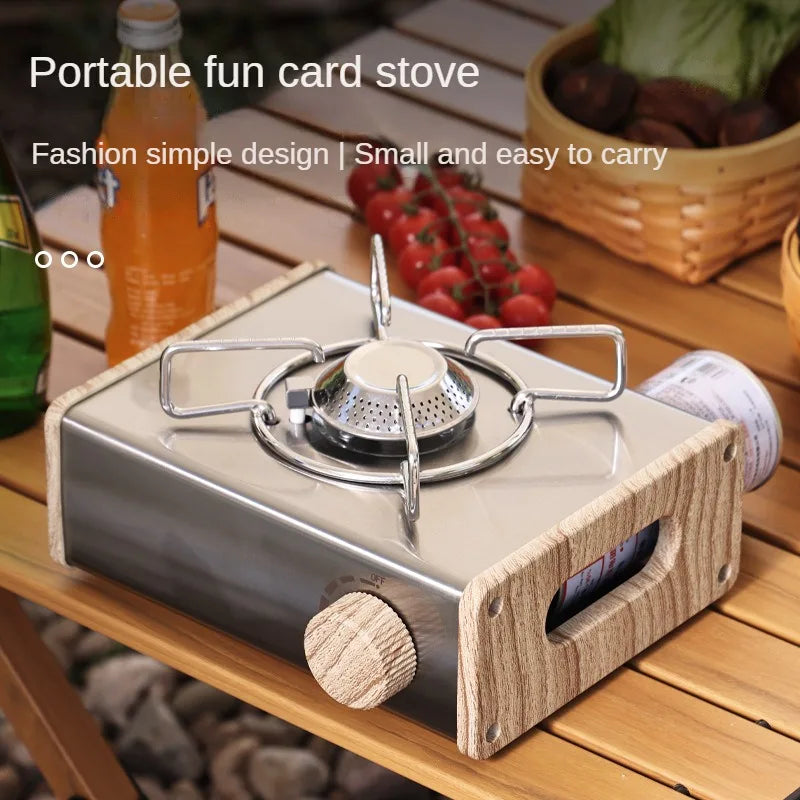 On-the-Go Kochen Edelstahl Outdoor Camping Herd | Karnz