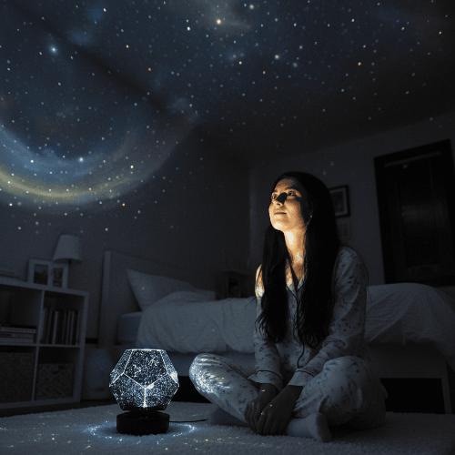 Galaxienprojektor für einen magischen Sternenhimmel zu Hause