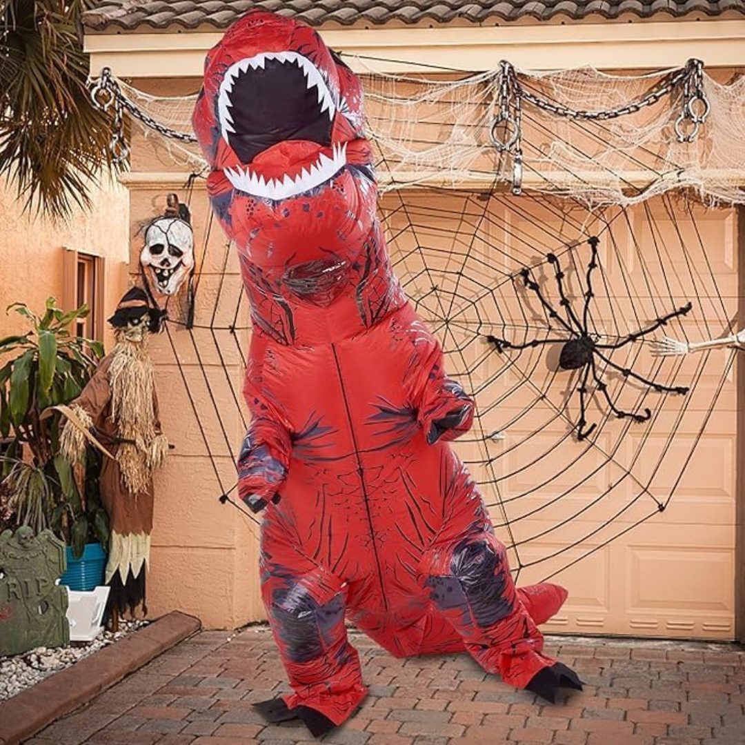 DinoKarnzast AufKarnzasbares T-Rex Kostüm – Gigantischer Unisex Verkleidungsanzug | Karnz