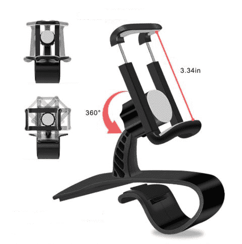 360° drehbarer Auto Armaturenbrett Telefonhalter | Karnz