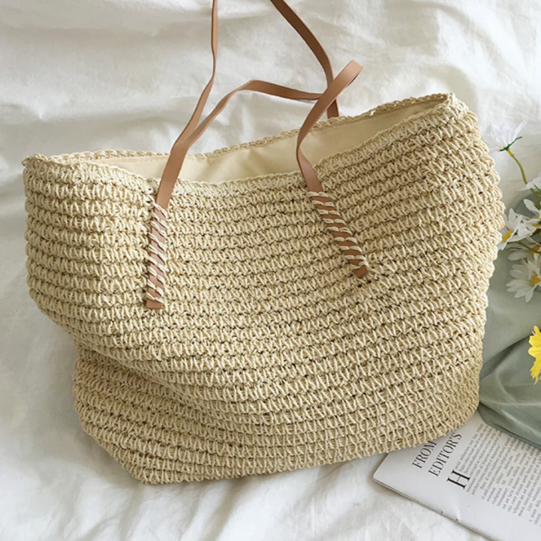Geräumige Handtasche mit robustem Schultergurt - TerraWoven | Karnz