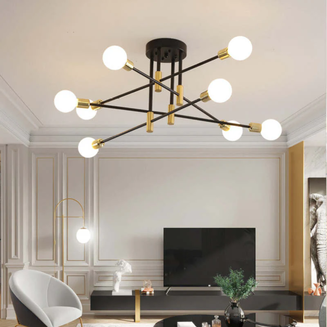 Moderne LED-Deckenleuchte - Lumière Royale | Karnz