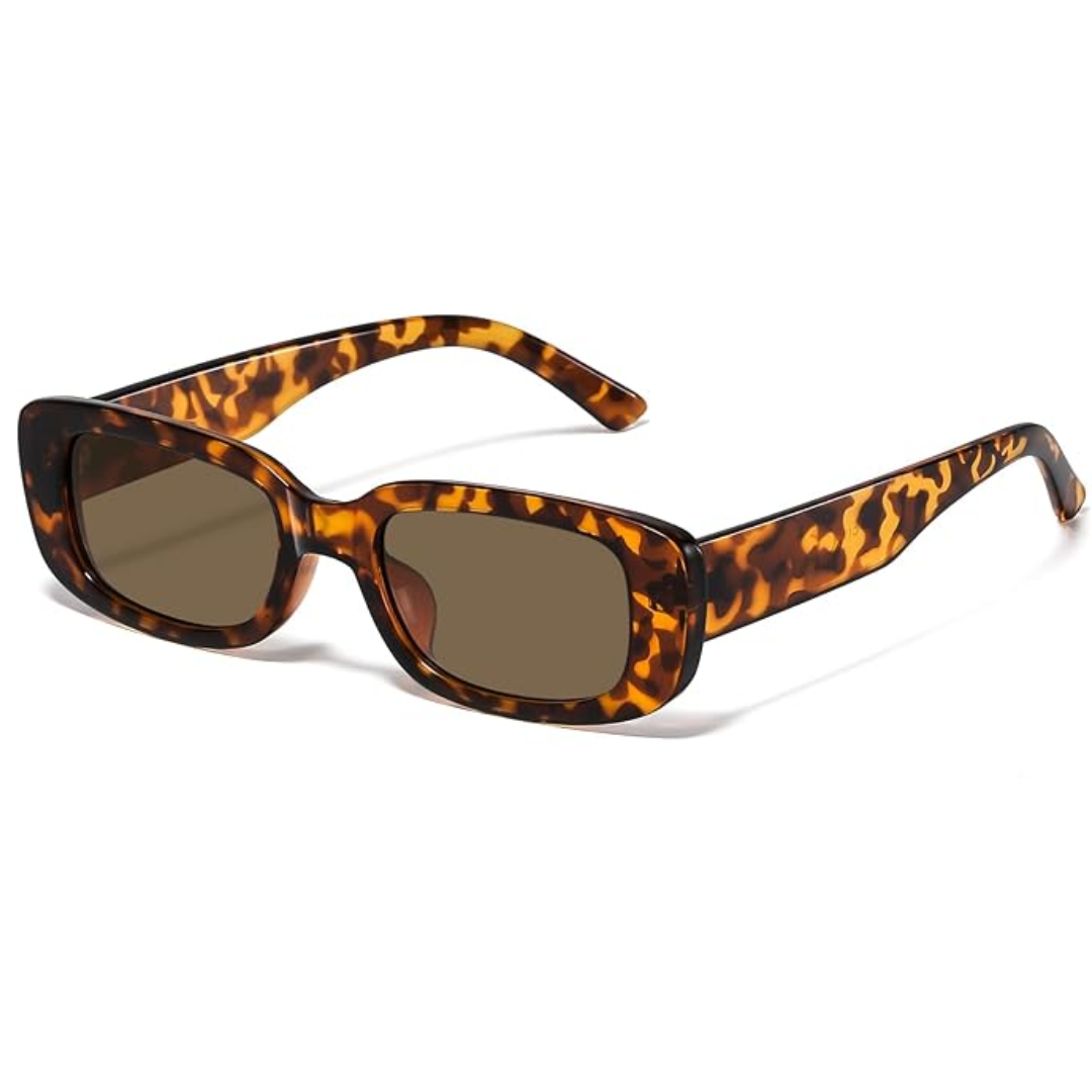 Retro rechteckige Y2K Sonnenbrille - Aria | Karnz
