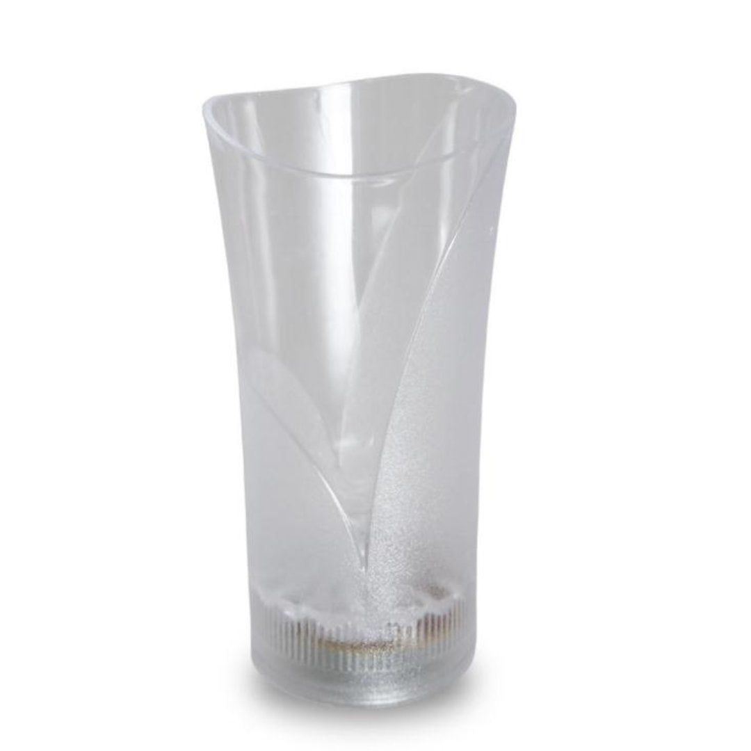 Valentinstag Karnzinkendes farbenfrohes LED-Licht-auf-Becher-Glas | Karnz