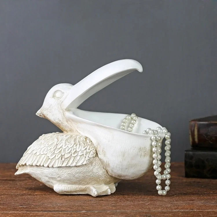 PelicanStyle Organizer – Dekorative Aufbewahrungsfigur für Schlüssel und Zubehör | Karnz