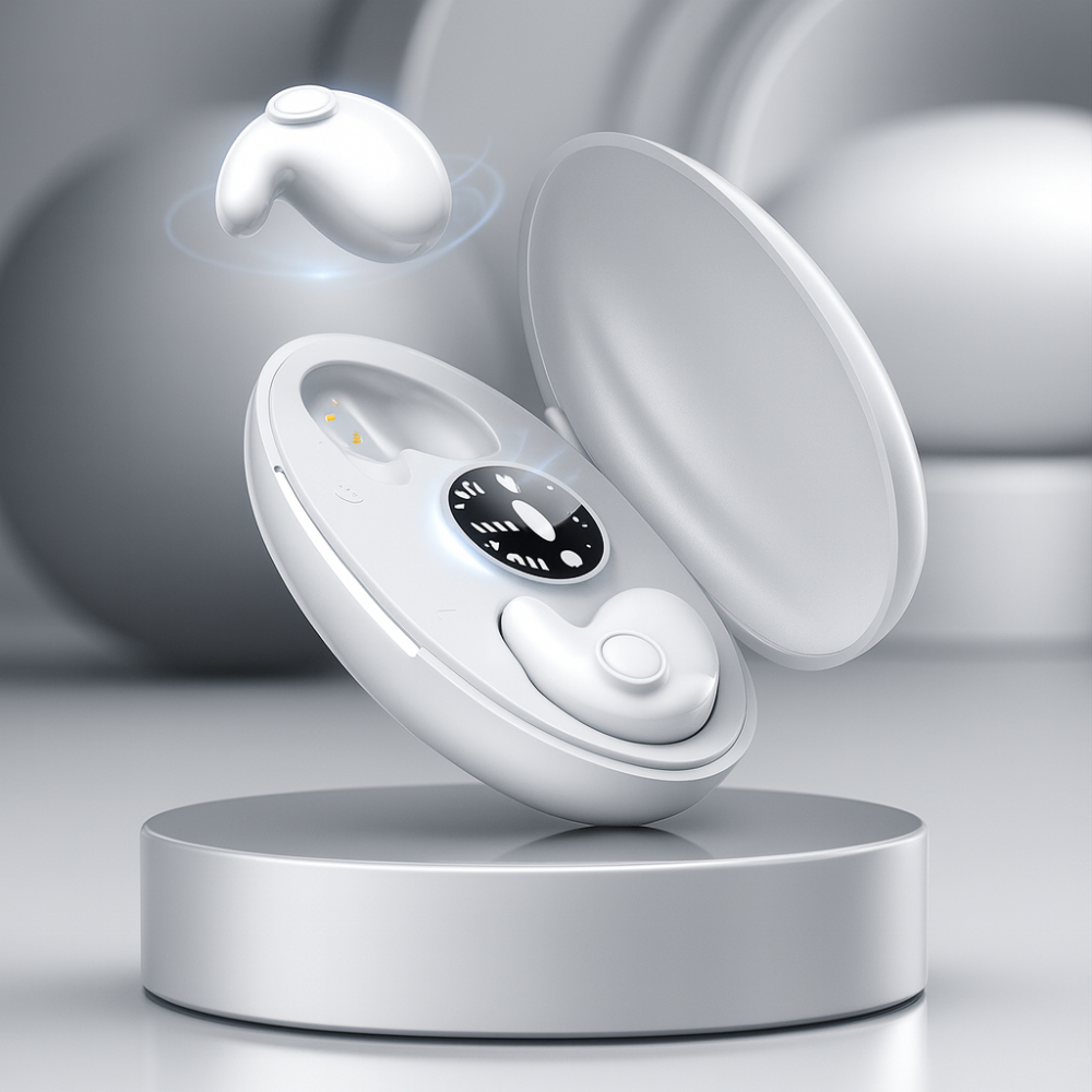 Kabellose Bluetooth-Kopfhörer mit Geräuschunterdrückung, In-Ear-Kopfhörer