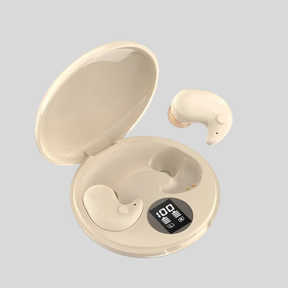 Bluetooth-Ohrhörer, kabellose In-Ear-Kopfhörer, Ladecase
