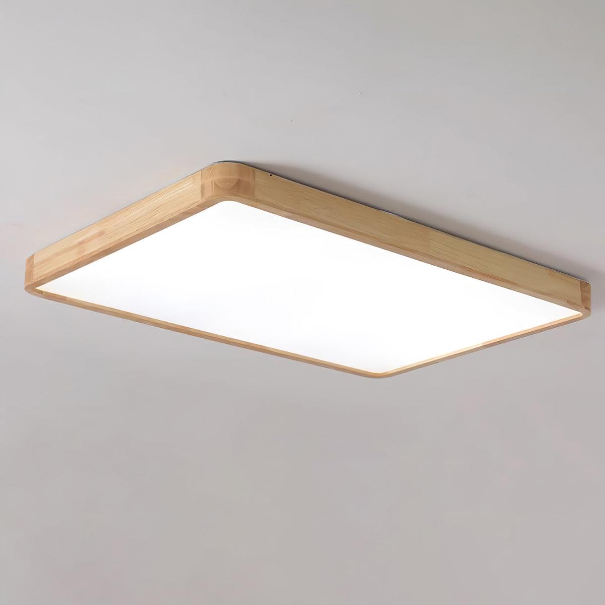Holz Flush Mount Deckenleuchte | Karnz
