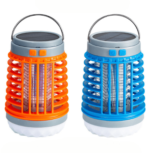 2-in-1 Solar-Mückenvernichterlampe & Außenlaterne