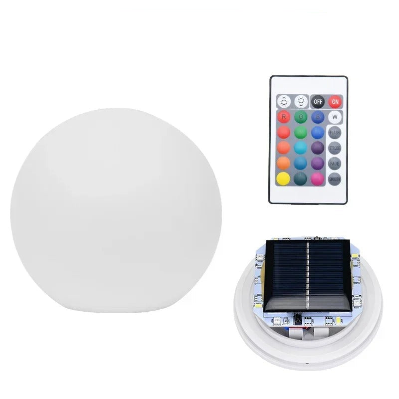 Wasserdichte Solar-Gartenkugellampen – RGB-LED-Beleuchtung für den Außenbereich