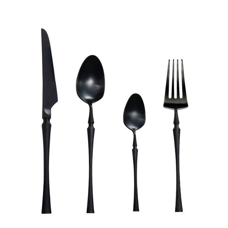 Klassisches Edelstahl-Set mit eleganten Griffen