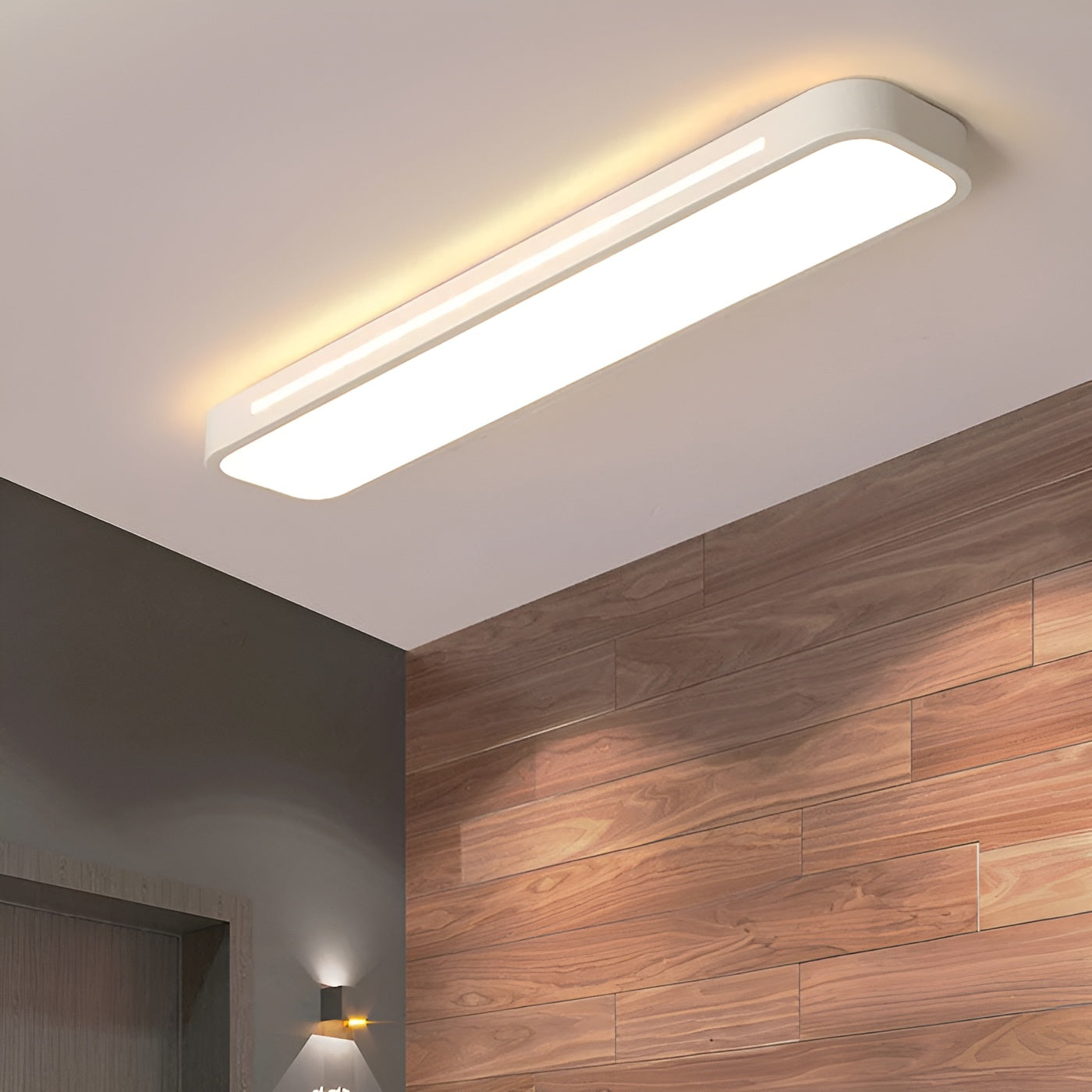 Rechteckige Deckenleuchte – Klare Linien & modernes Design | Perfekt für Wohn- und Essbereich