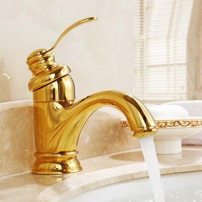 Antike Messing Wasserhahn Badezimmer Armaturen Mischbatterie Waschbecken Wasserhahn