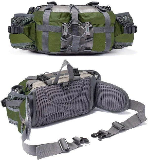 Sandsberg | Outdoor-Gürteltasche | Ultraleichtes Multi-Fach-Design | Mehrere Farben