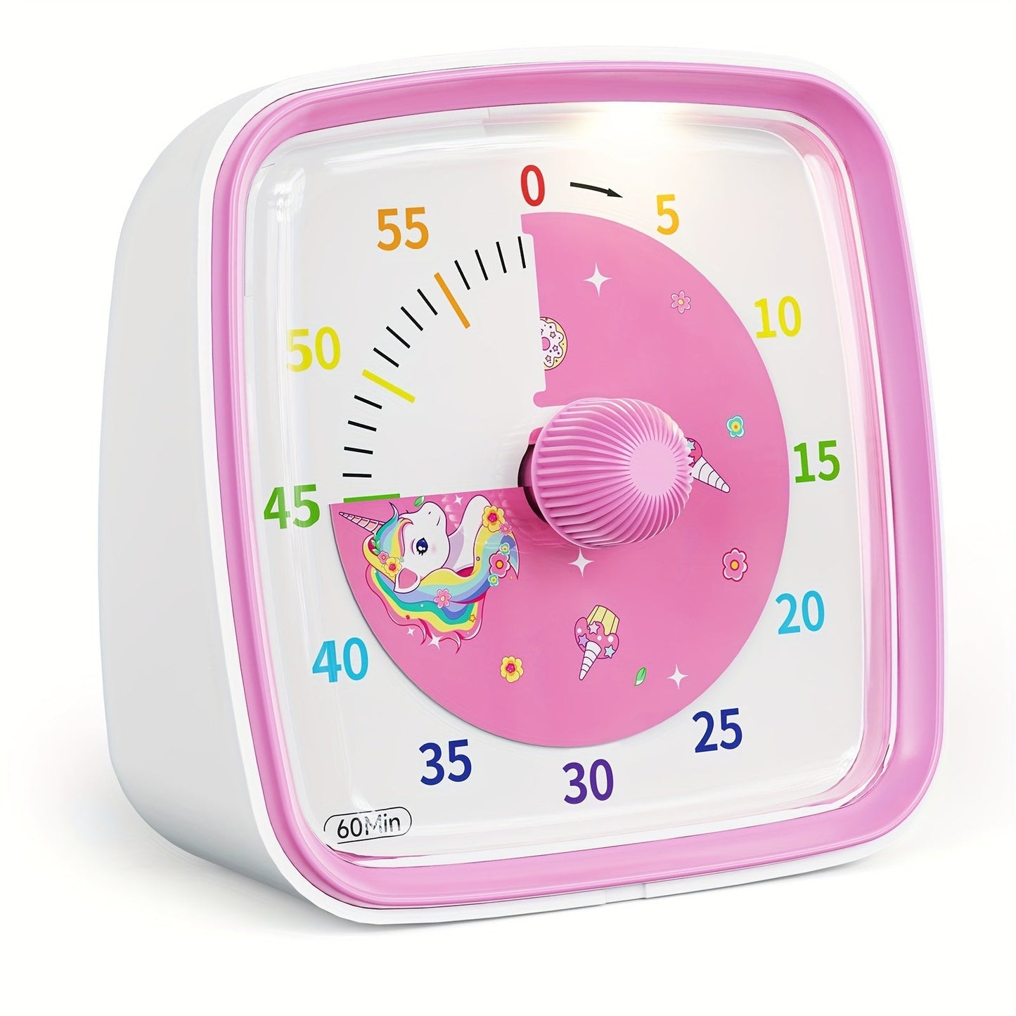 Rainbow Time Management Timer – Visueller 60-Minuten-Countdown-Timer für Studium, Arbeit und Zuhause | Karnz